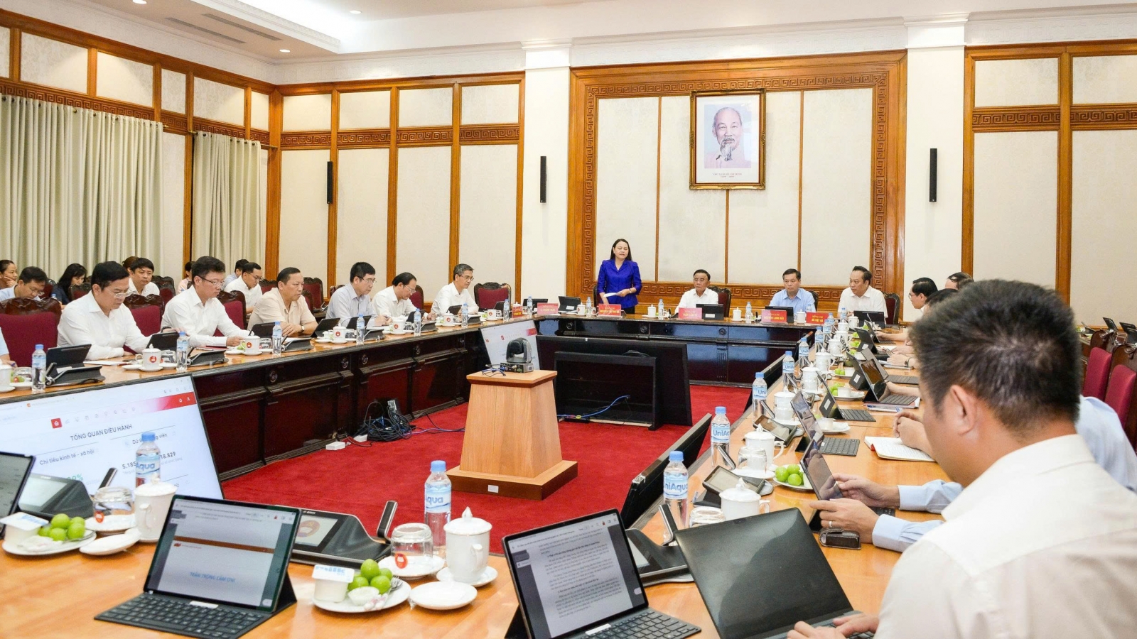 Thường trực Ban Bí thư chủ trì họp về hệ thống quản lý công việc, đánh giá cán bộ