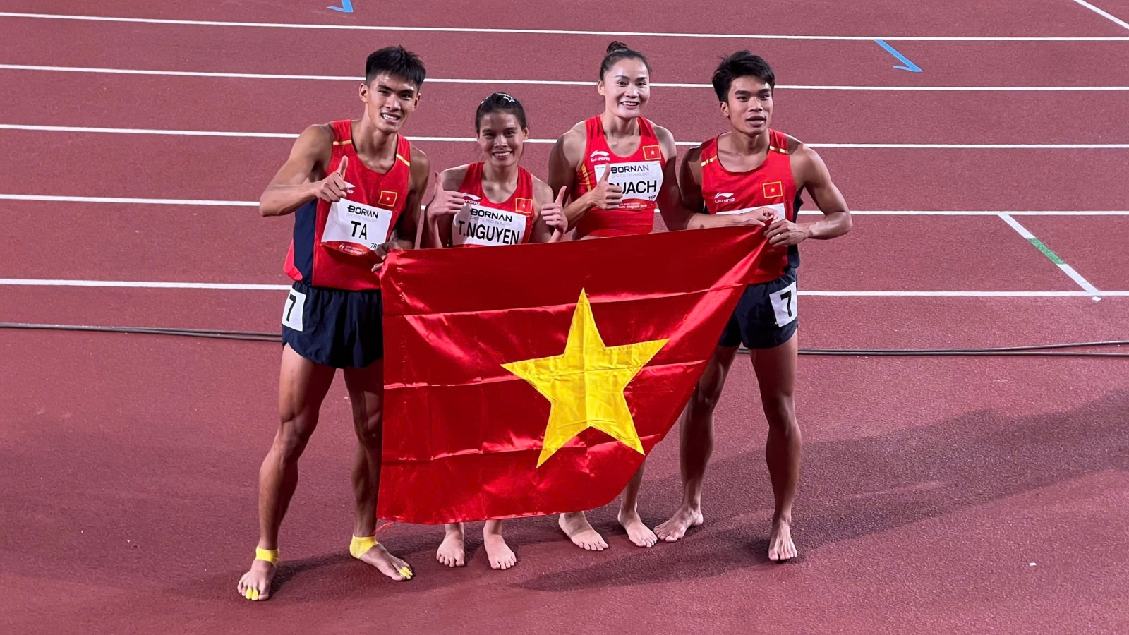 Điền kinh Việt Nam giành huy chương đầy kịch tính tại ASIAD 2026