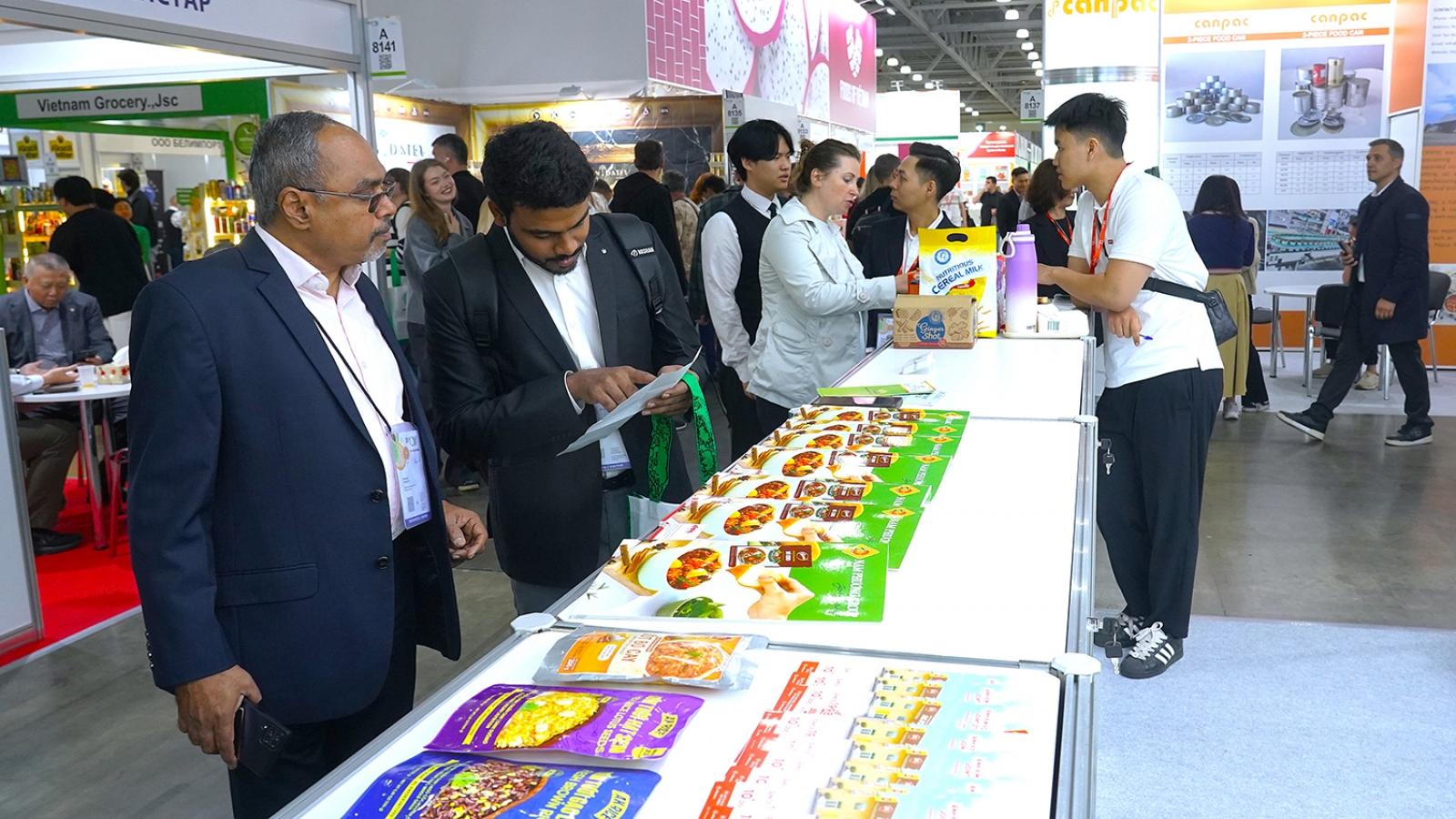 Doanh nghiệp Việt Nam tìm cơ hội mở rộng thị trường Nga tại WorldFood Moscow