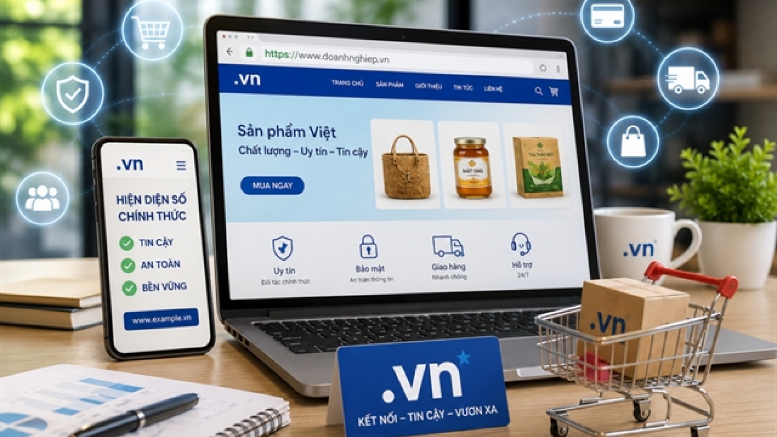 Narrowing the digital divide in e-commerce with .vn domain names