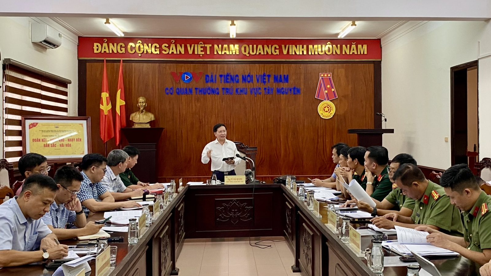 VOV Tây Nguyên chủ động bảo đảm quốc phòng, an ninh và an toàn thông tin