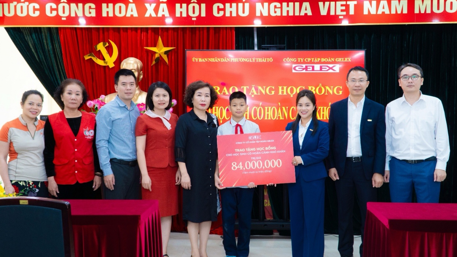 GELEX mở rộng cơ hội học tập cho học sinh, sinh viên khó khăn