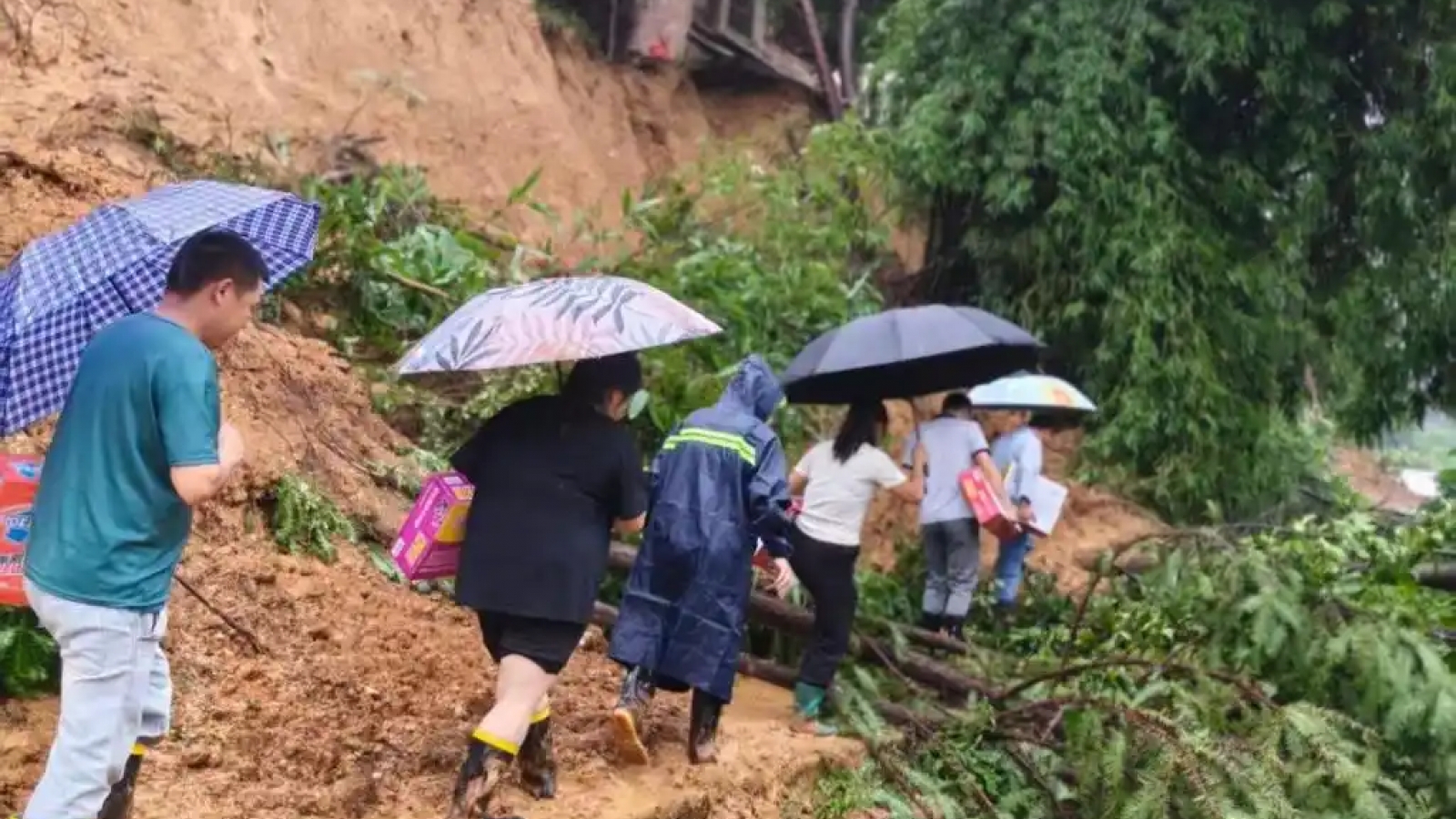 16 người thiệt mạng trong thảm họa địa chất ở Giang Tây, Trung Quốc
