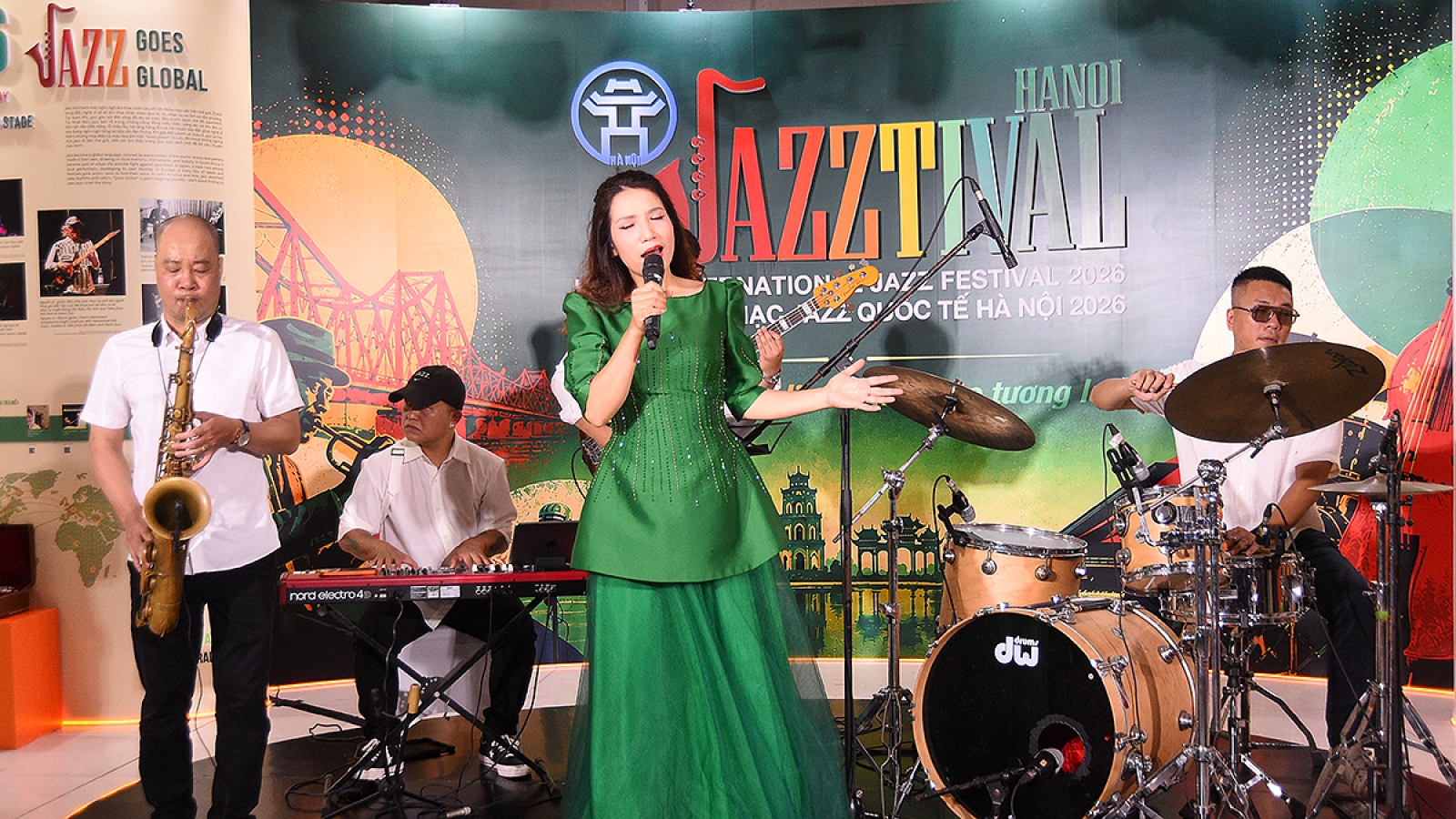 Khai mạc triển lãm “Jazz và Phố”: Hành trình từ cội nguồn Jazz đến hơi thở Thủ đô