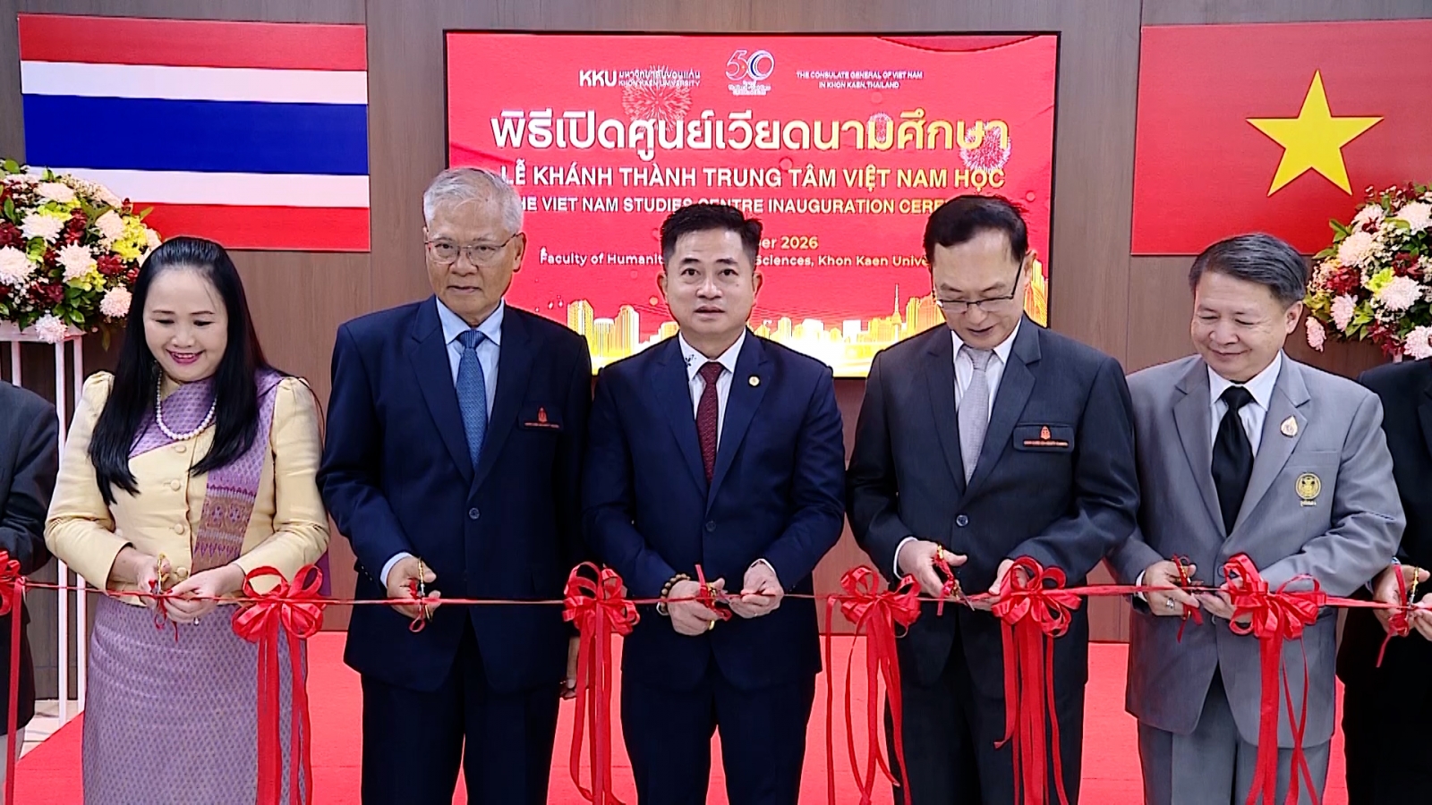 Trung tâm Việt Nam học tại Khon Kaen: Thêm một “nhịp cầu Việt" trên đất Thái