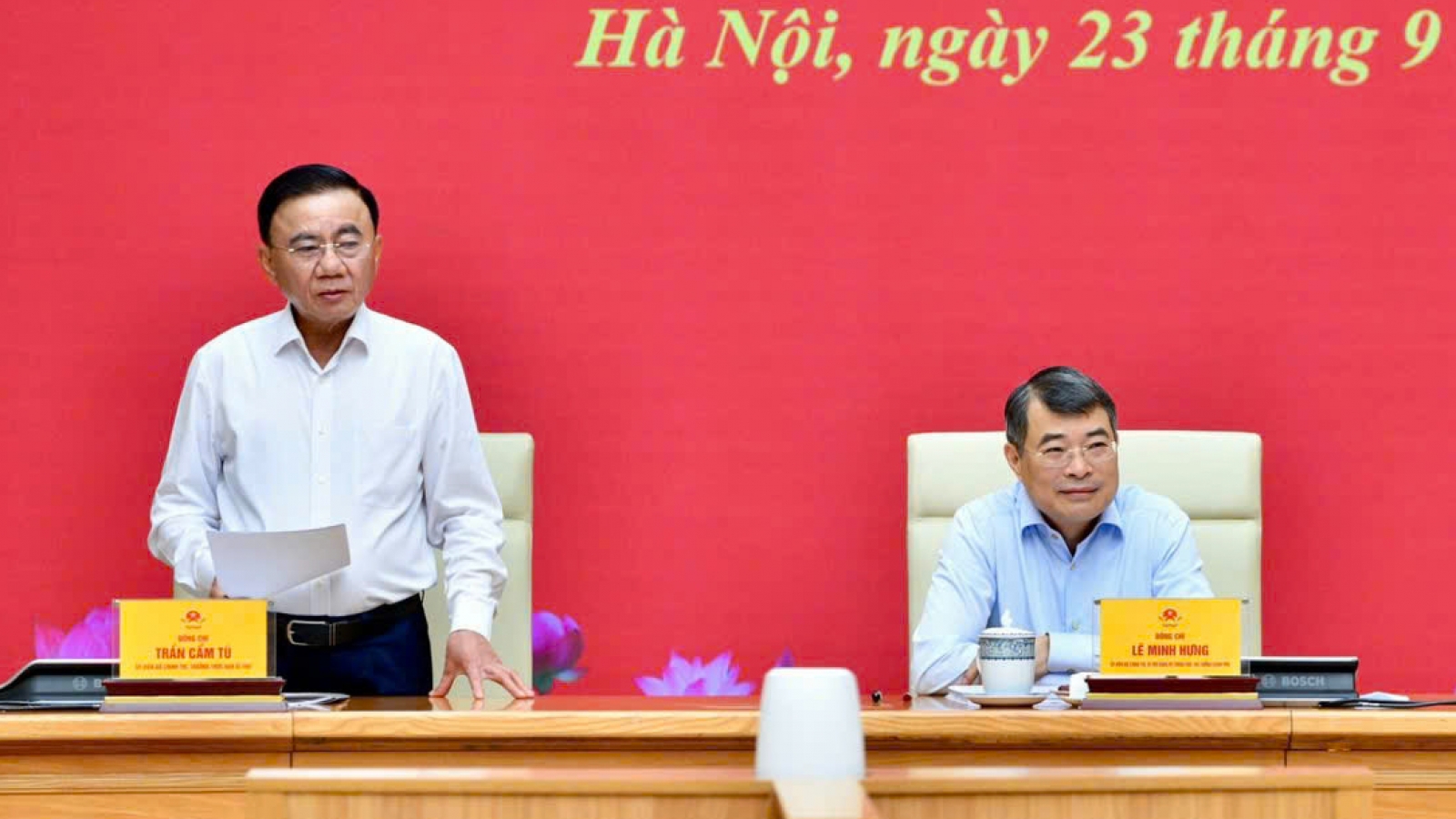 Thông qua dự thảo Báo cáo kết quả kiểm tra, giám sát đối với Ban Thường vụ Đảng ủy Chính phủ