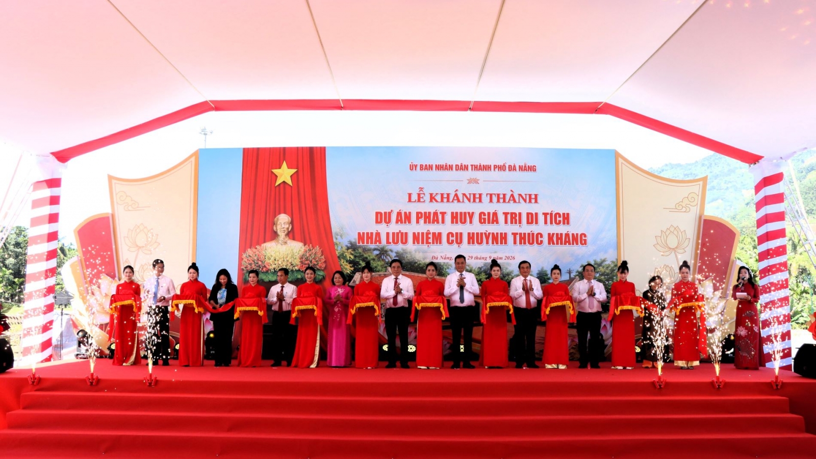 Đà Nẵng khánh thành Khu phát huy giá trị di tích Nhà lưu niệm cụ Huỳnh Thúc Kháng