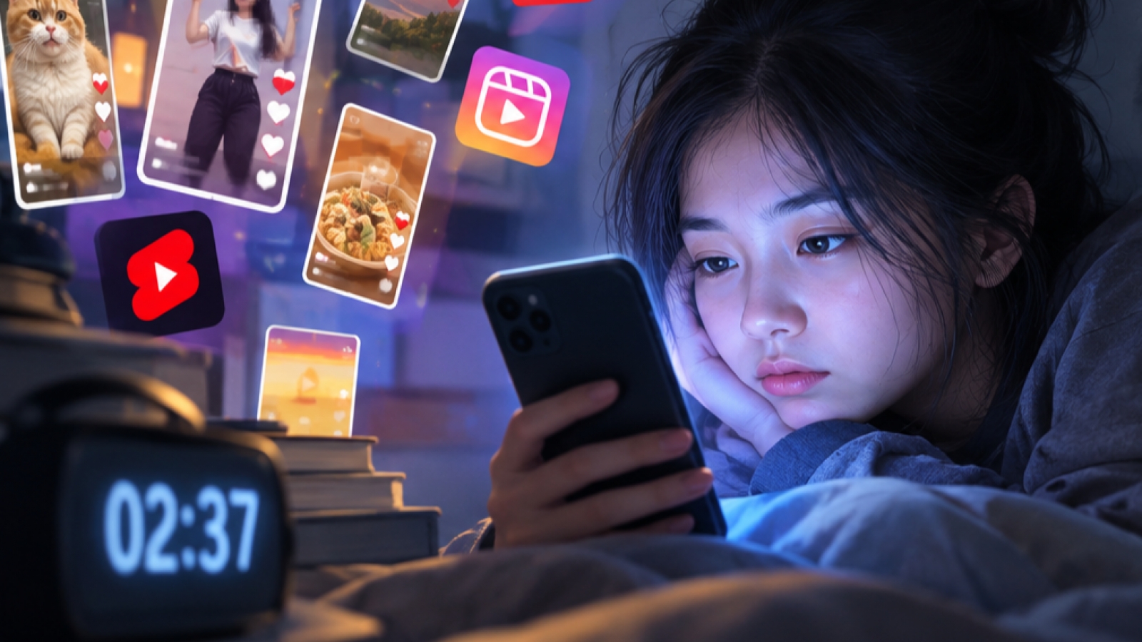 “Nghiện” video ngắn trên mạng xã hội: Hệ lụy với sức khỏe tinh thần