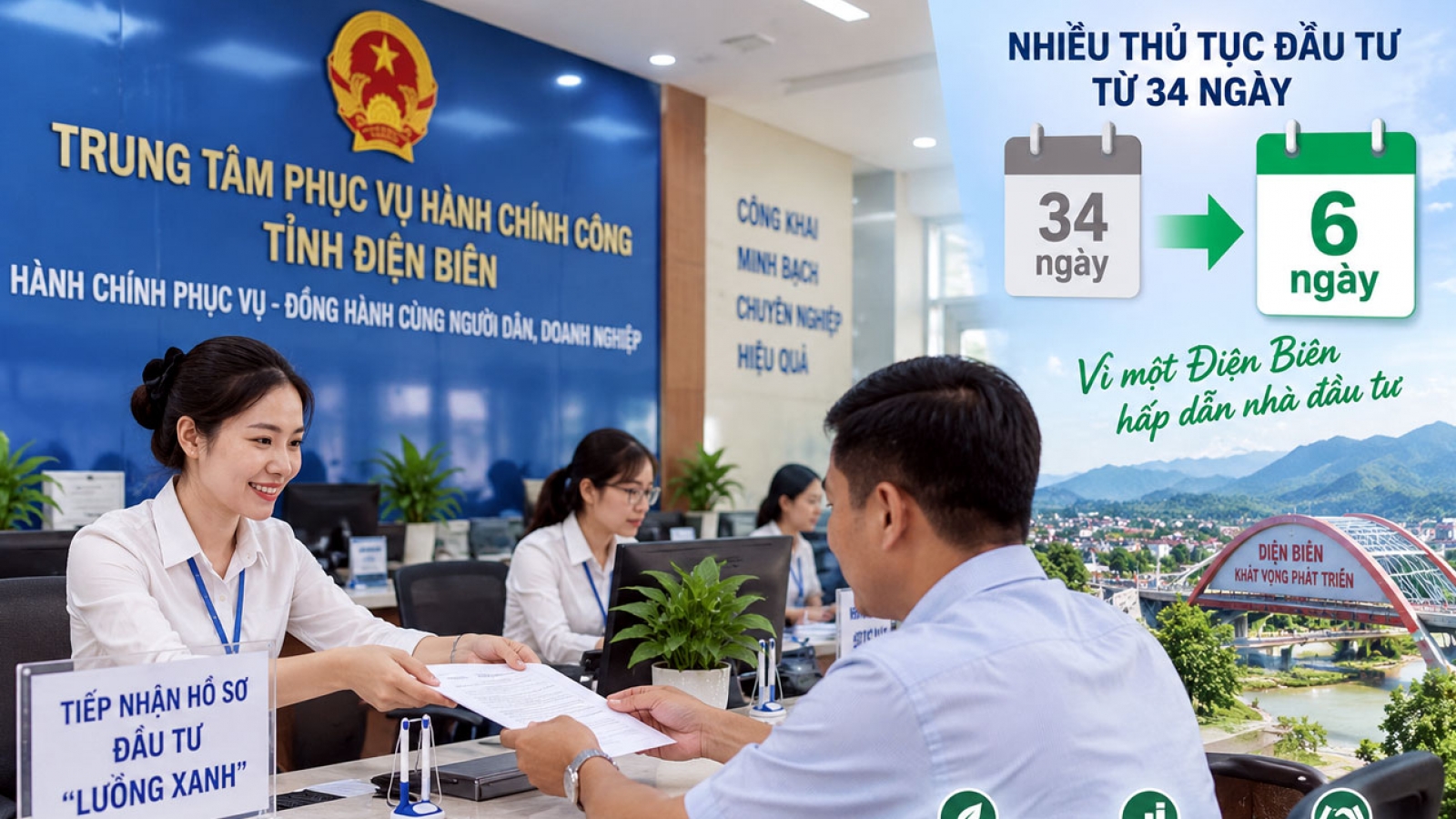 Điện Biên rút ngắn nhiều thủ tục đầu tư xuống còn 6 ngày