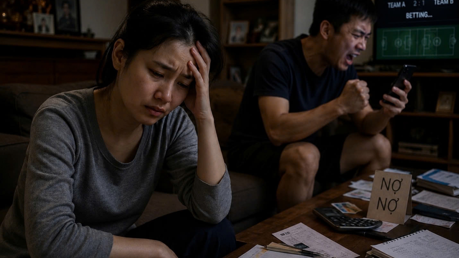 Chồng bỏ gia đình, vợ con chỉ vì đam mê cờ bạc đỏ đen, phải làm sao?