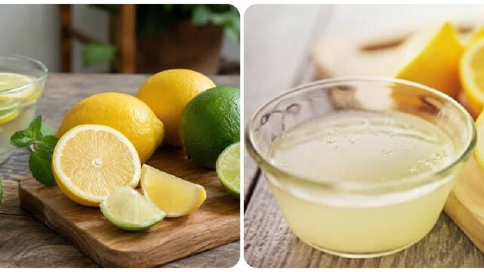 Những người không nên uống nước chanh