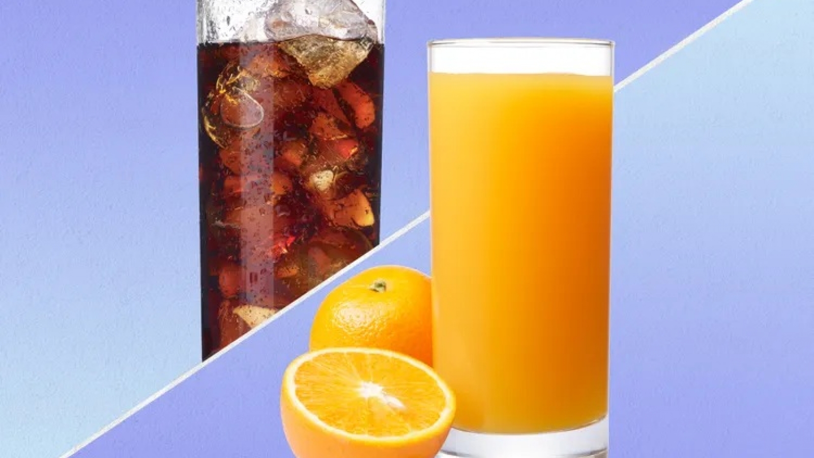 Nước ngọt và nước ép: Loại nào làm tăng đường huyết nhiều hơn?