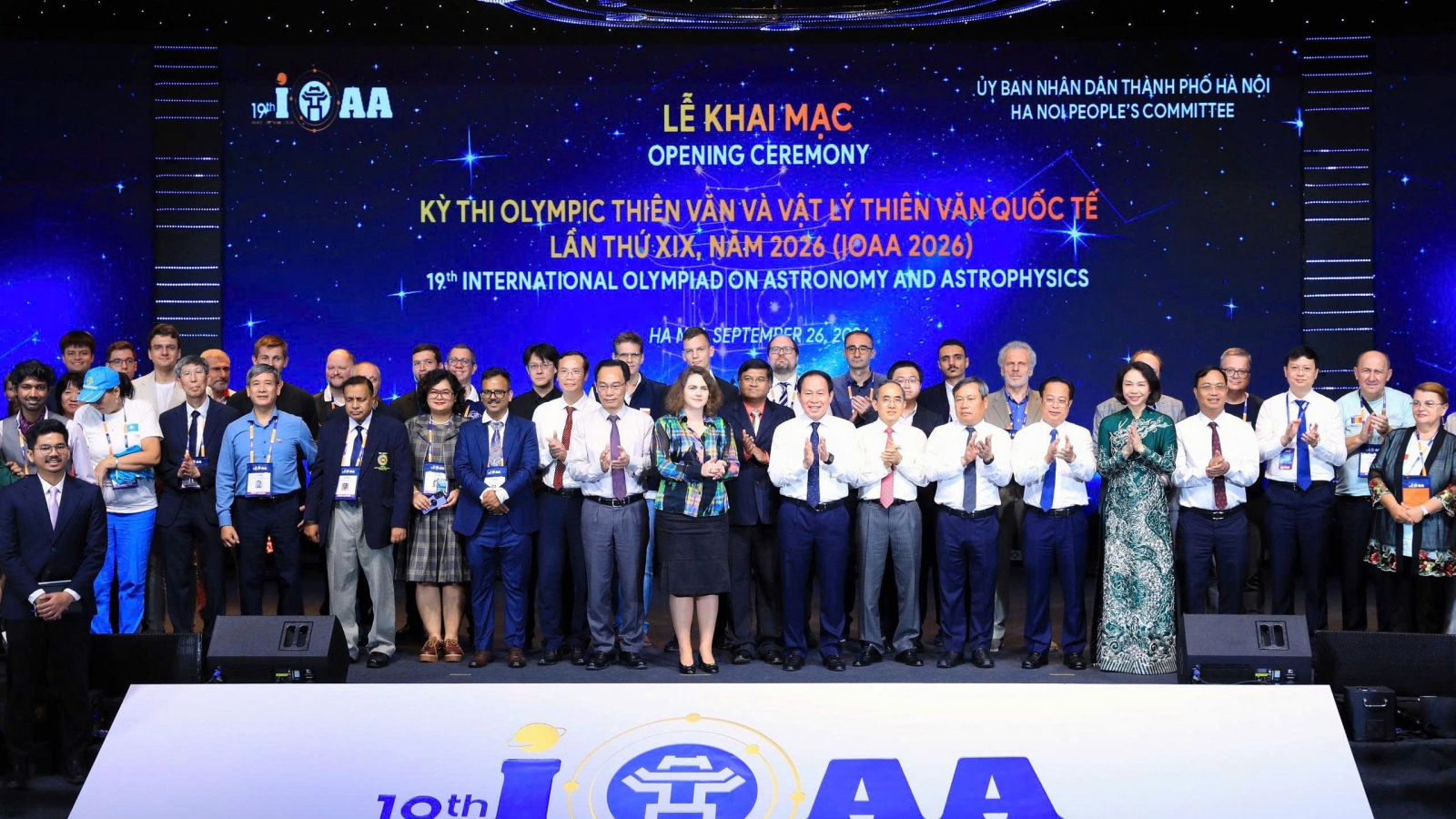 Phó Thủ tướng dự khai mạc Kỳ thi Olympic Thiên văn và Vật lý thiên văn quốc tế