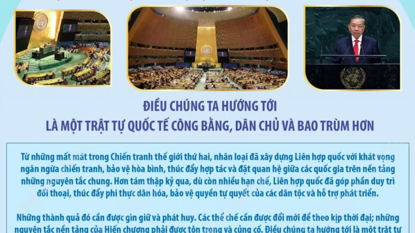 Nội dung cốt lõi trong bài phát biểu của Tổng Bí thư, Chủ tịch nước Tô Lâm