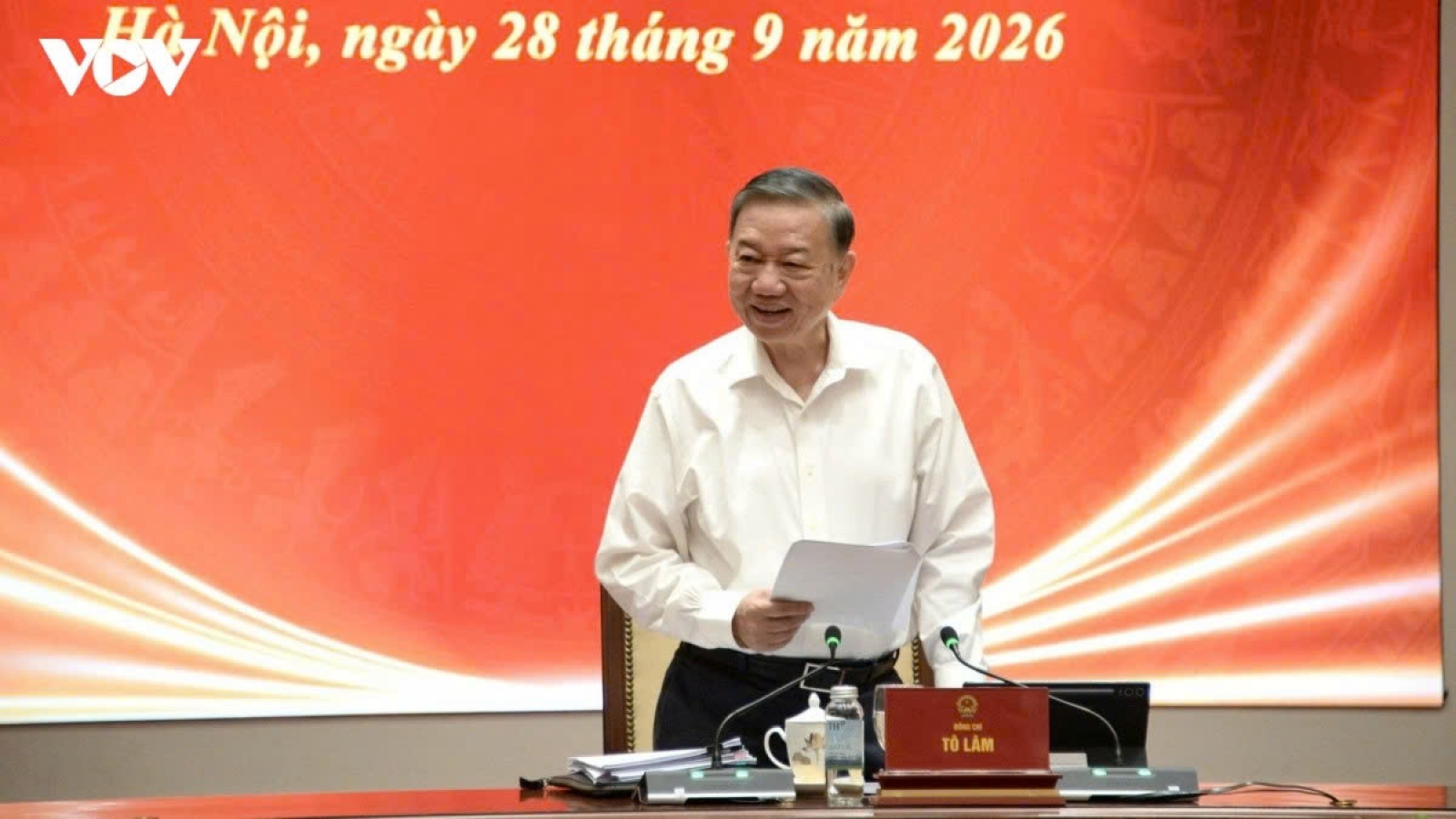 Stable laws needed to boost investment confidence, top leader To Lam says