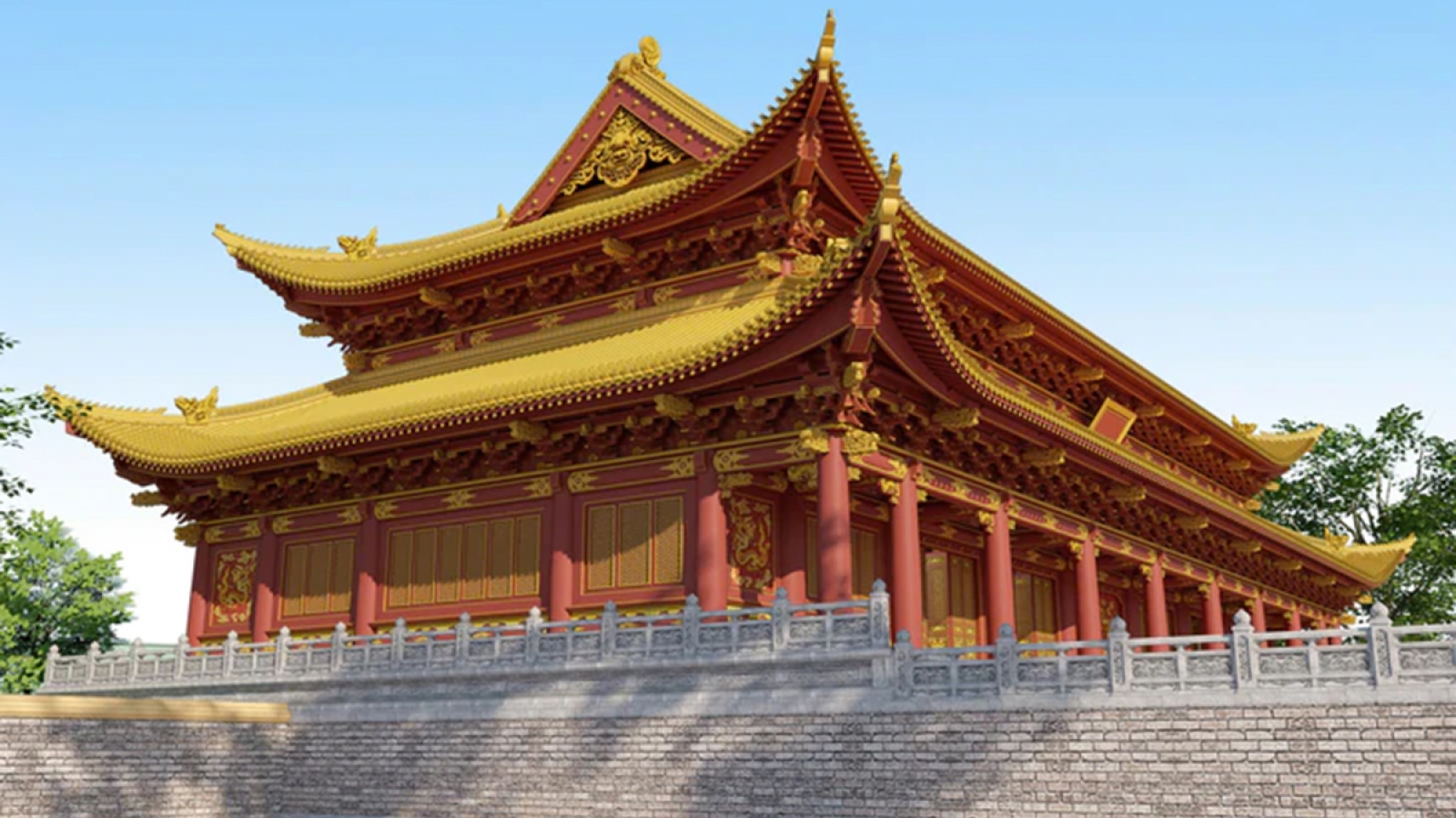 Khởi công phục dựng Điện Kính Thiên: Ngoại lệ chưa từng có của UNESCO