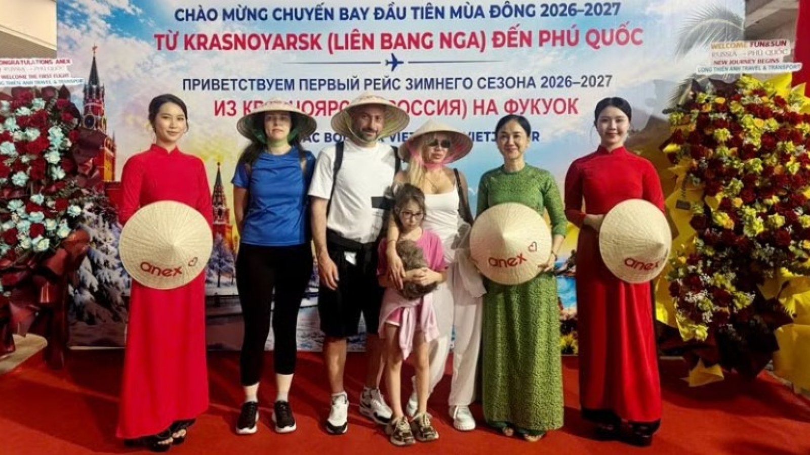 Phu Quoc welcomes first Russian flight of 2026-2027 winter tourism season