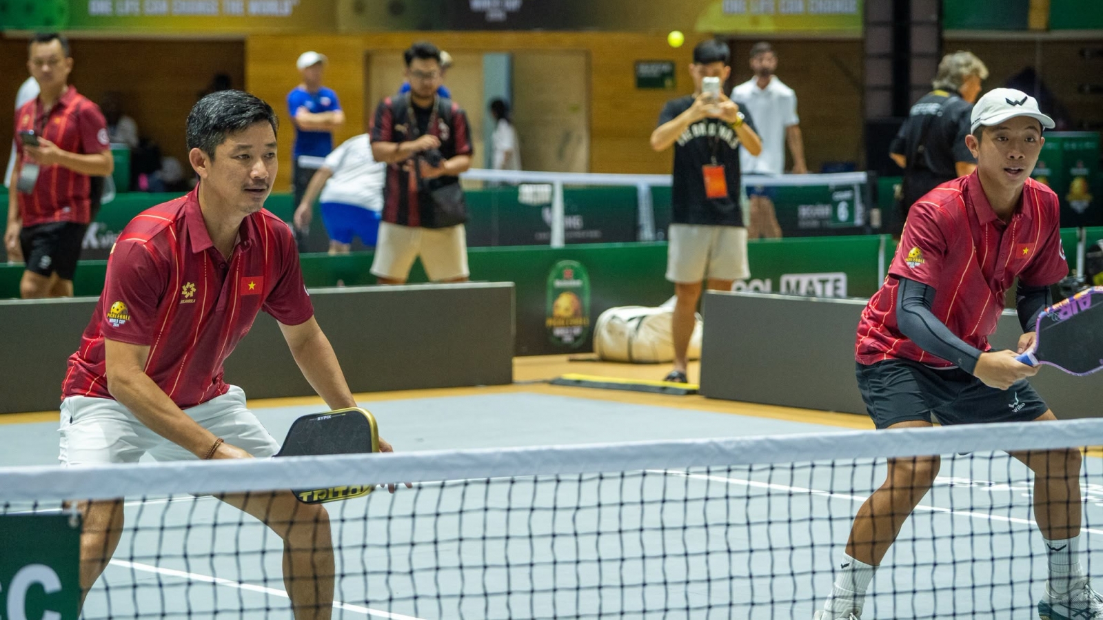 Đội tuyển Việt Nam thắng áp đảo ở trận ra quân Pickleball World Cup 2026