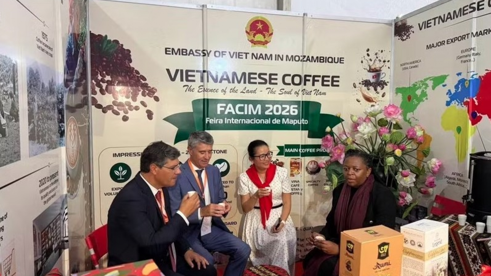 Vietnamese coffee culture featured at Southern Africa's top trade fair