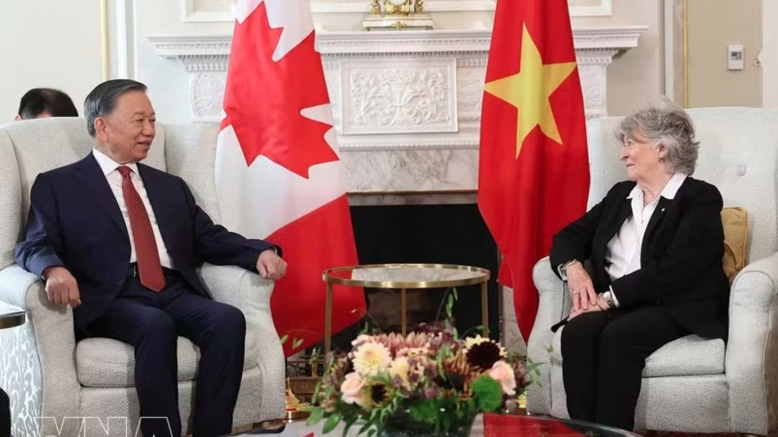 Top leader meets with Governor General of Canada