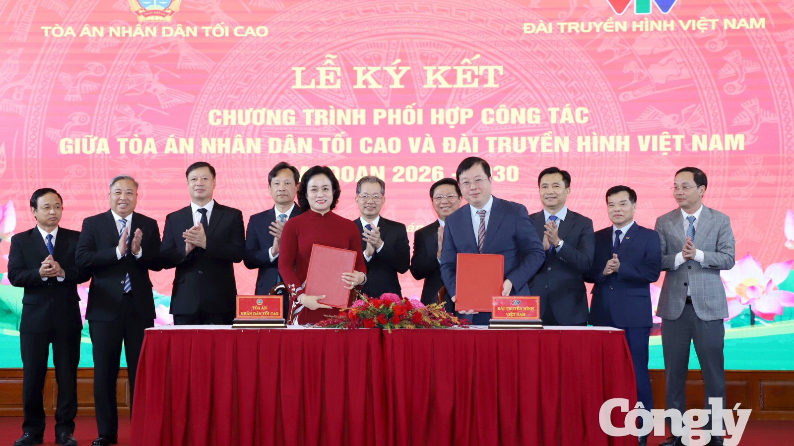 TANDTC và VTV ký kết chương trình phối hợp công tác giai đoạn 2026-2030