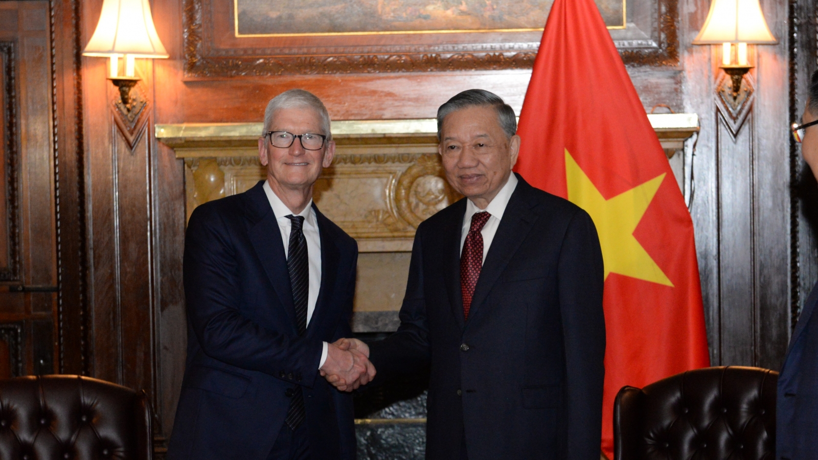Tổng Bí thư, Chủ tịch nước Tô Lâm tiếp lãnh đạo Tập đoàn Apple