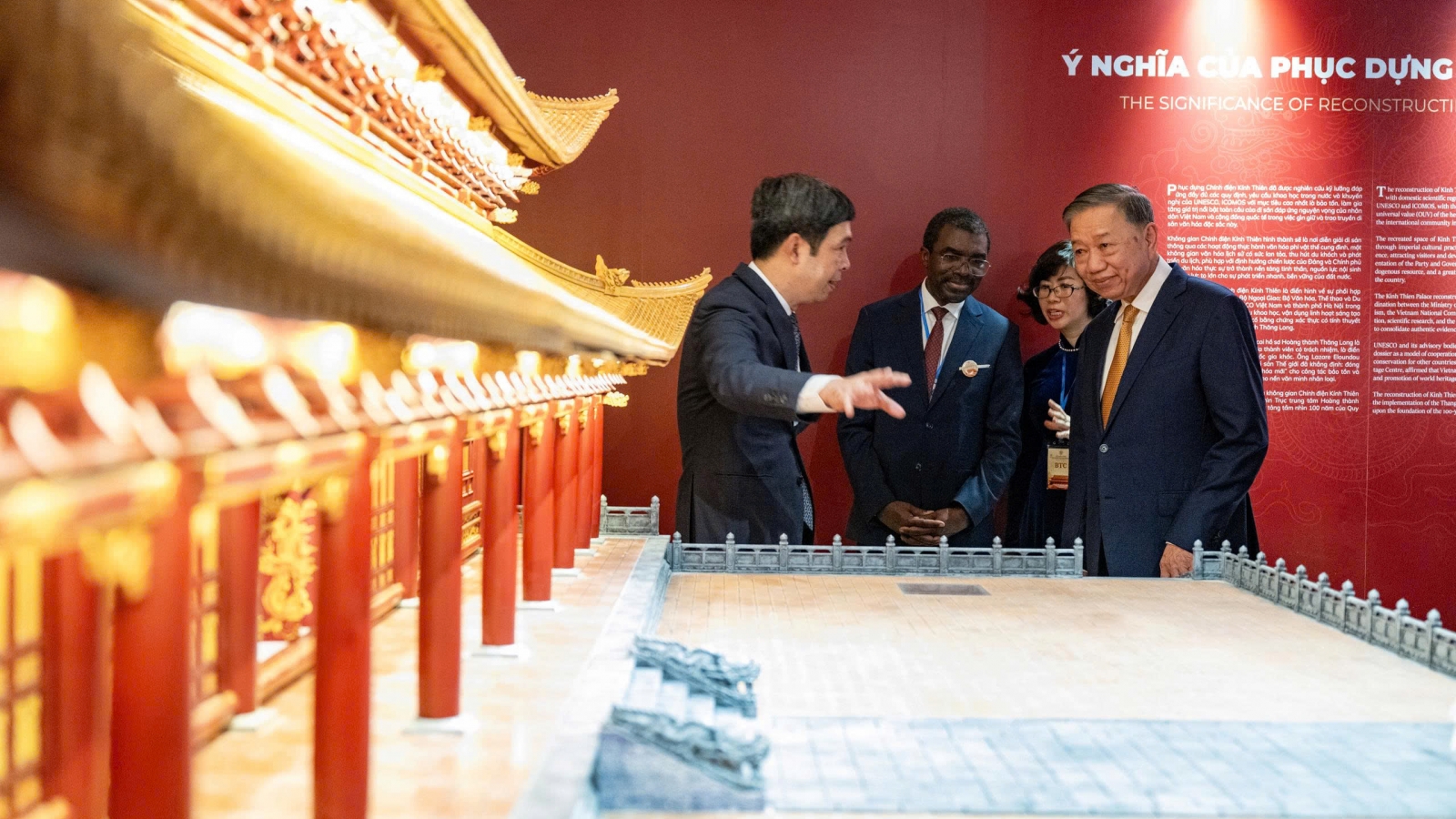 Chủ tịch Hà Nội Vũ Đại Thắng: Không vì tiến độ mà làm tổn hại giá trị Điện Kính Thiên