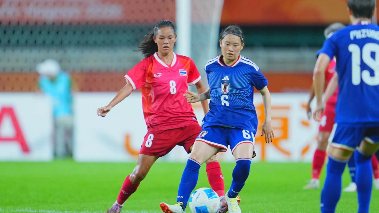 ĐT nữ Thái Lan thua 0-8 trước Nhật Bản ở ASIAD 2026