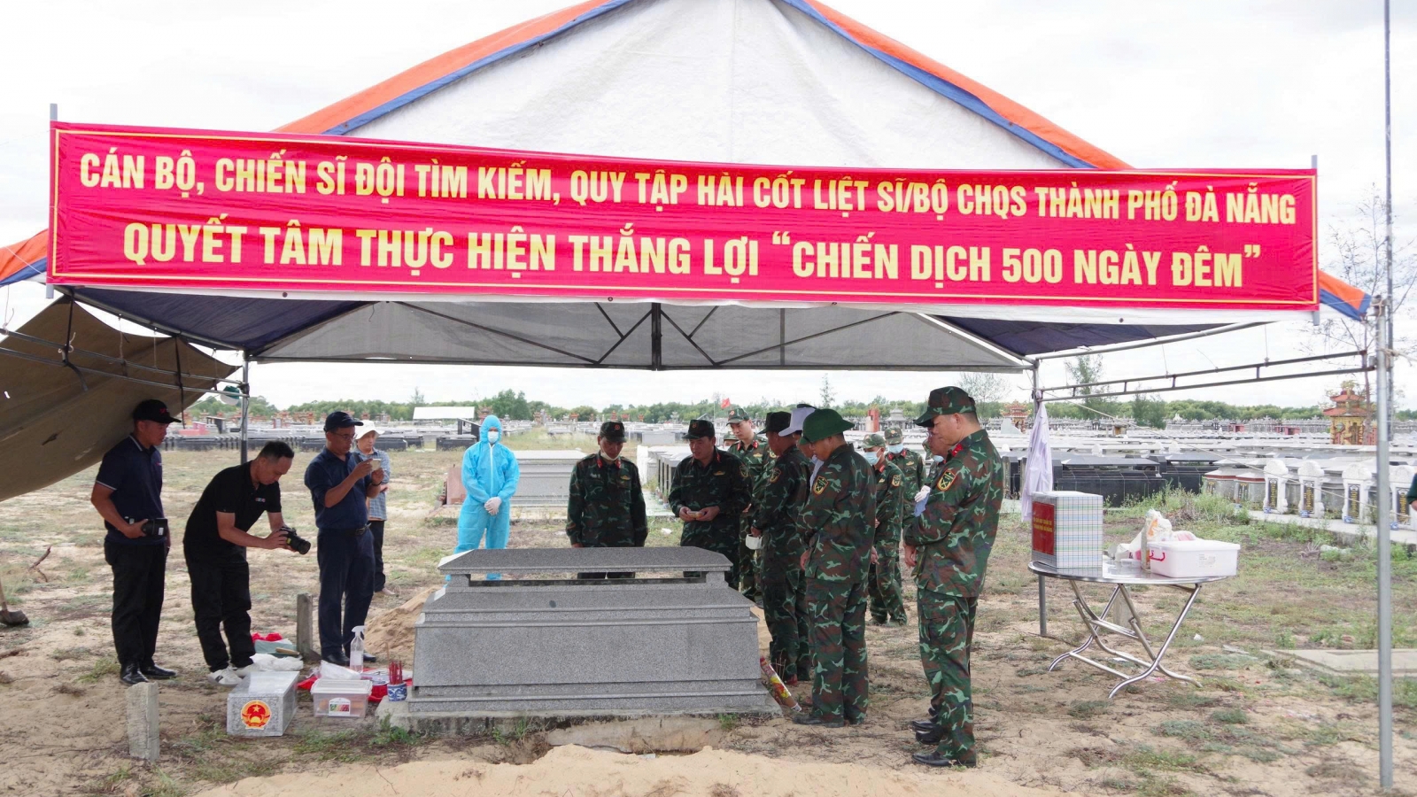 Đà Nẵng hoàn thành lấy mẫu AND gần 26.000 mộ liệt sĩ