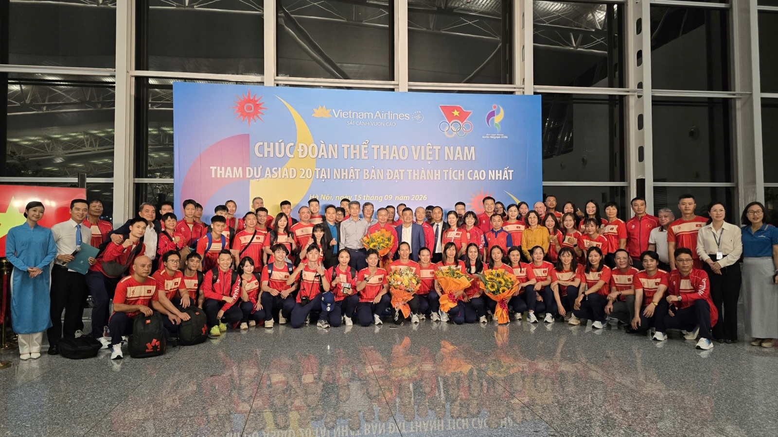 Đại quân Thể thao Việt Nam lên đường tham dự ASIAD 2026