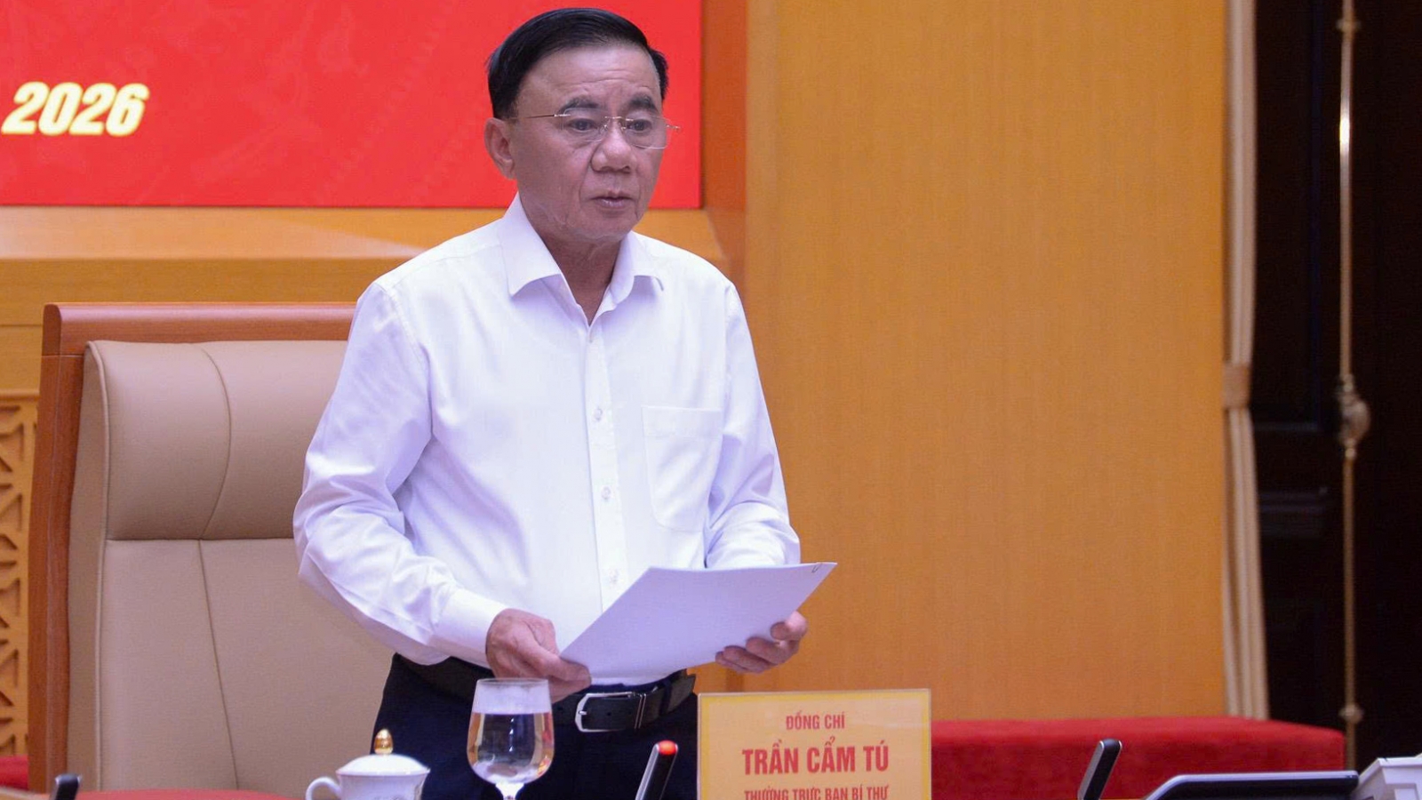 Đồng chí Trần Cẩm Tú: Tăng cường điều động cán bộ lãnh đạo, chỉ huy về cơ sở