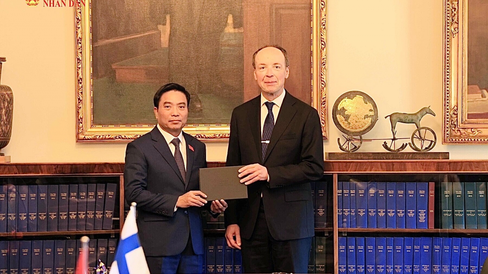 Phó Chủ tịch Quốc hội, Thượng tướng Nguyễn Doãn Anh thăm, làm việc tại Phần Lan