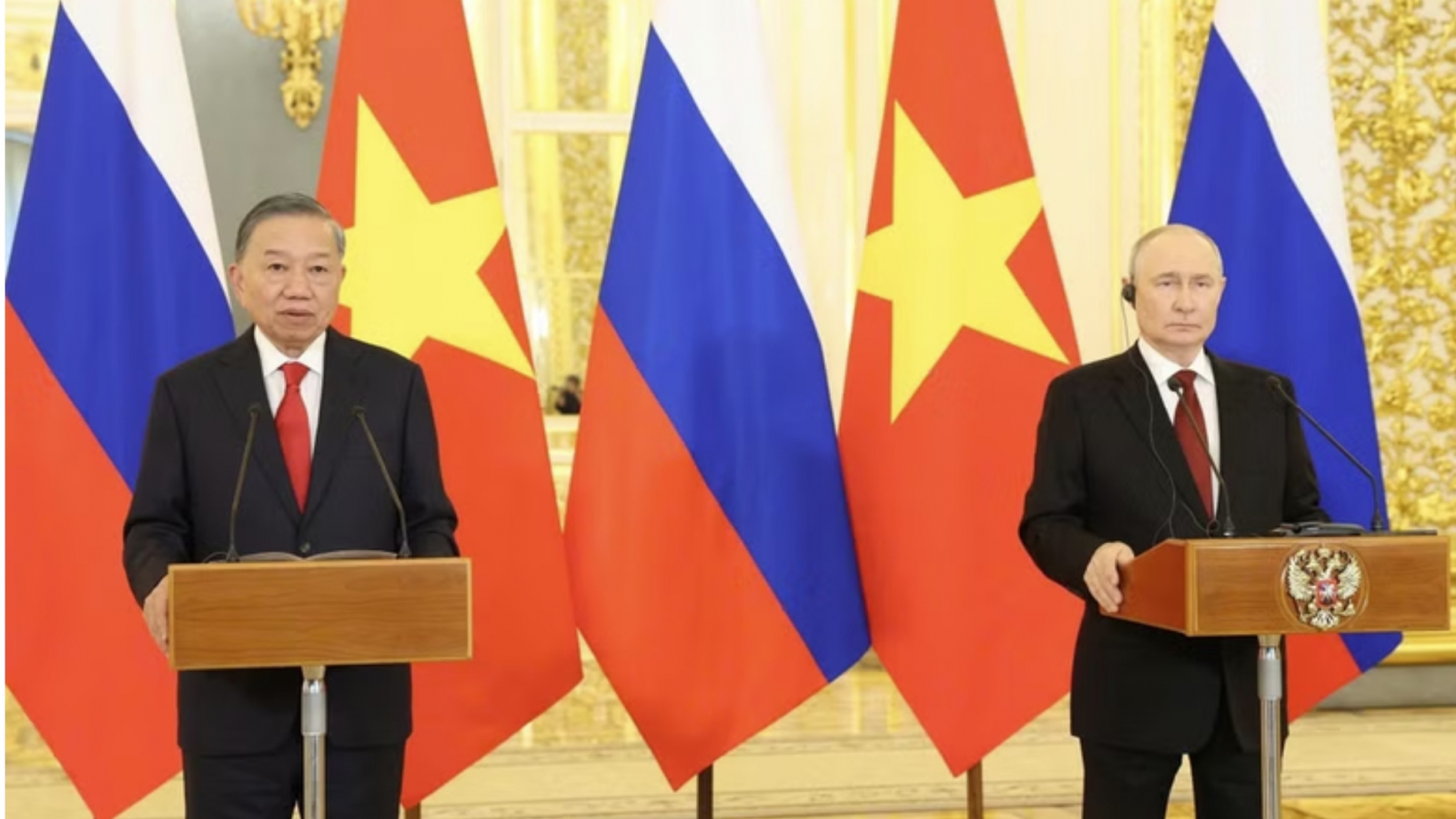 Truyền thông Nga đưa tin về chuyến thăm của Tổng Bí thư, Chủ tịch nước Tô Lâm
