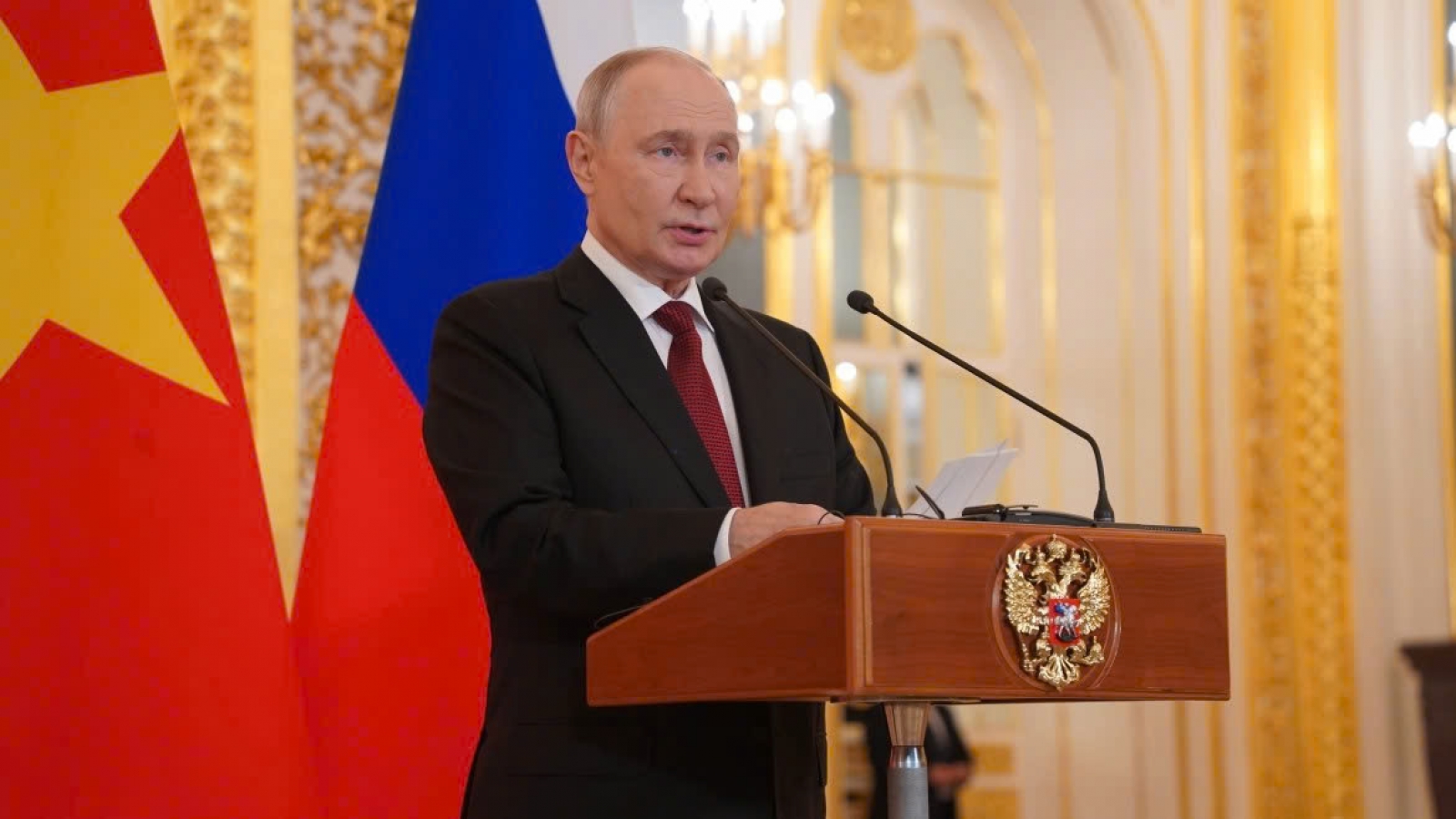 Phát biểu của Tổng thống Nga Putin tại Lễ trao Giải thưởng Hòa bình Quốc tế cho Tổng bí thư, Chủ tịch nước Tô Lâm