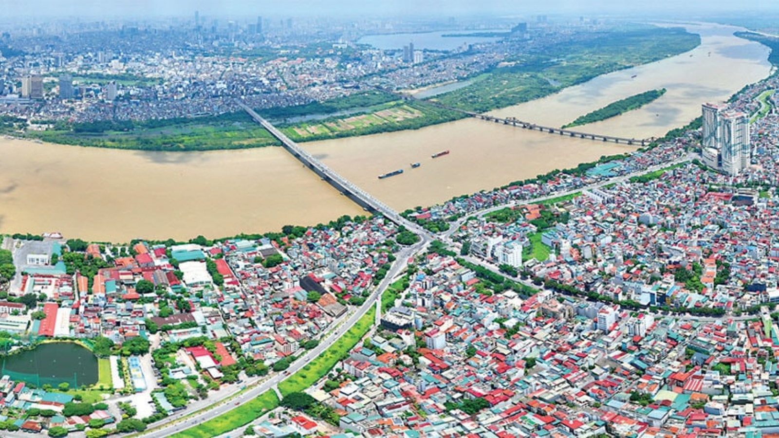 Hà Nội bồi thường gấp 2 lần khi thu hồi đất thực hiện dự án Trục đại lộ sông Hồng