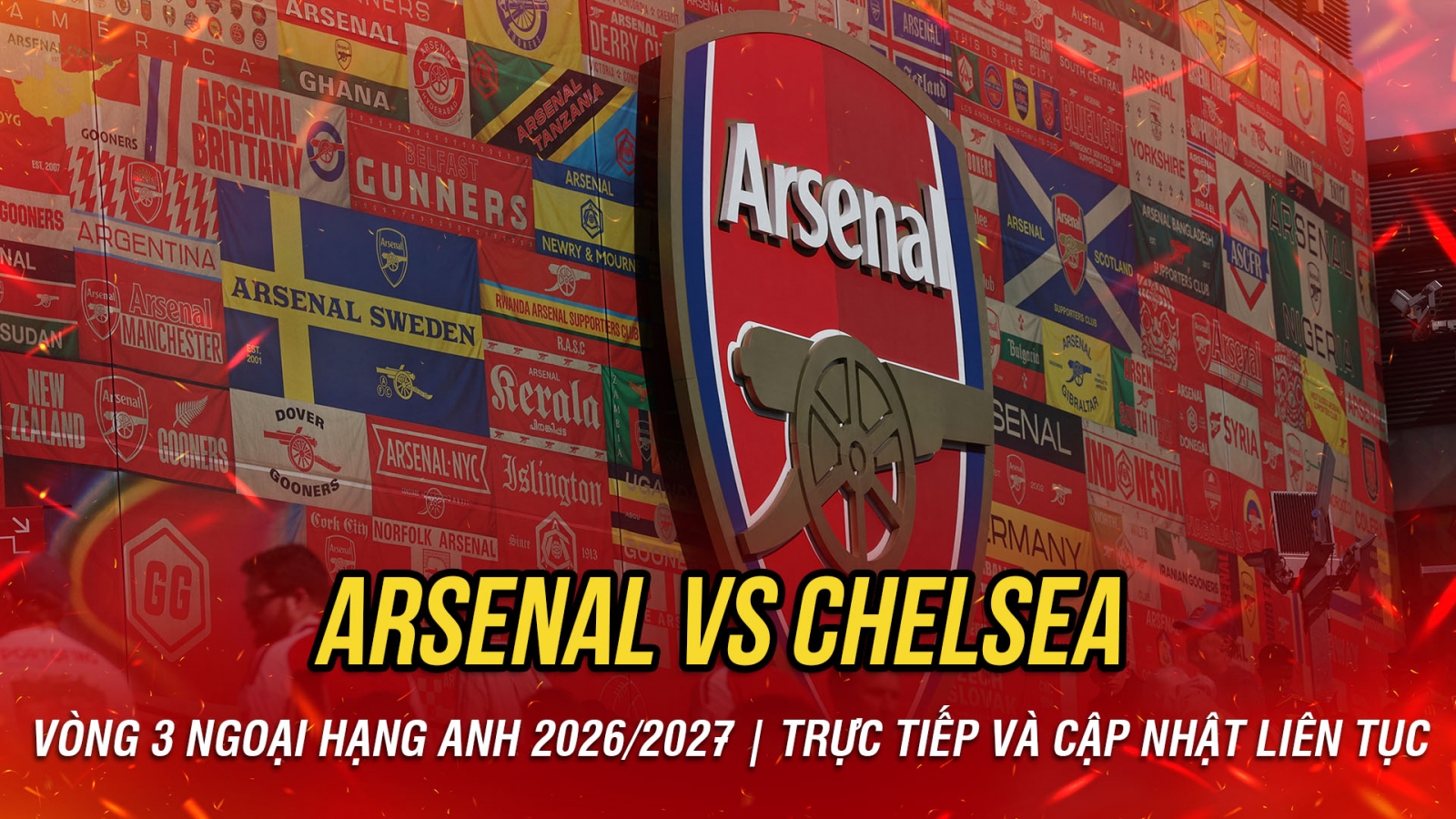 Trực tiếp Arsenal 0-0 Chelsea vòng 3 Ngoại hạng Anh: Siêu kinh điển mới ở Emirates