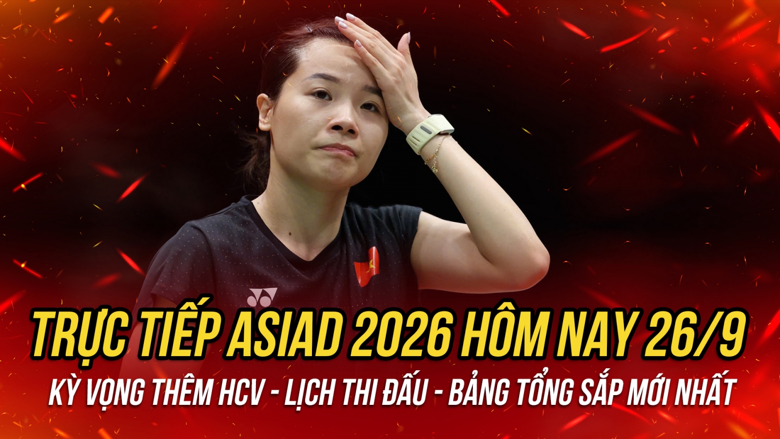 Trực tiếp ASIAD 2026 hôm nay 26/9: Nguyễn Thùy Linh thắng dễ đối thủ Indonesia