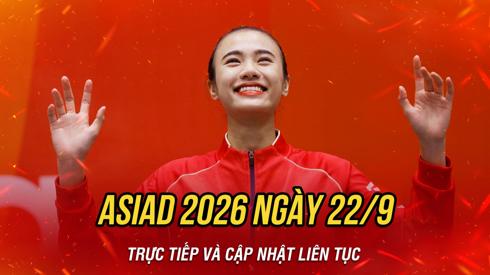 Trực tiếp ASIAD 2026 ngày thi đấu 22/9: Chờ HCV đầu tiên của Thể thao Việt Nam