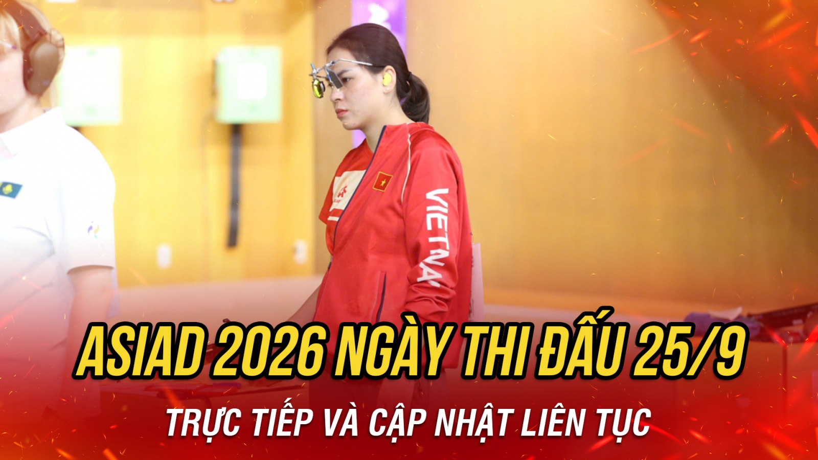 Trực tiếp ASIAD 2026 ngày thi đấu 25/9: Tâm điểm bóng đá, chờ thêm huy chương