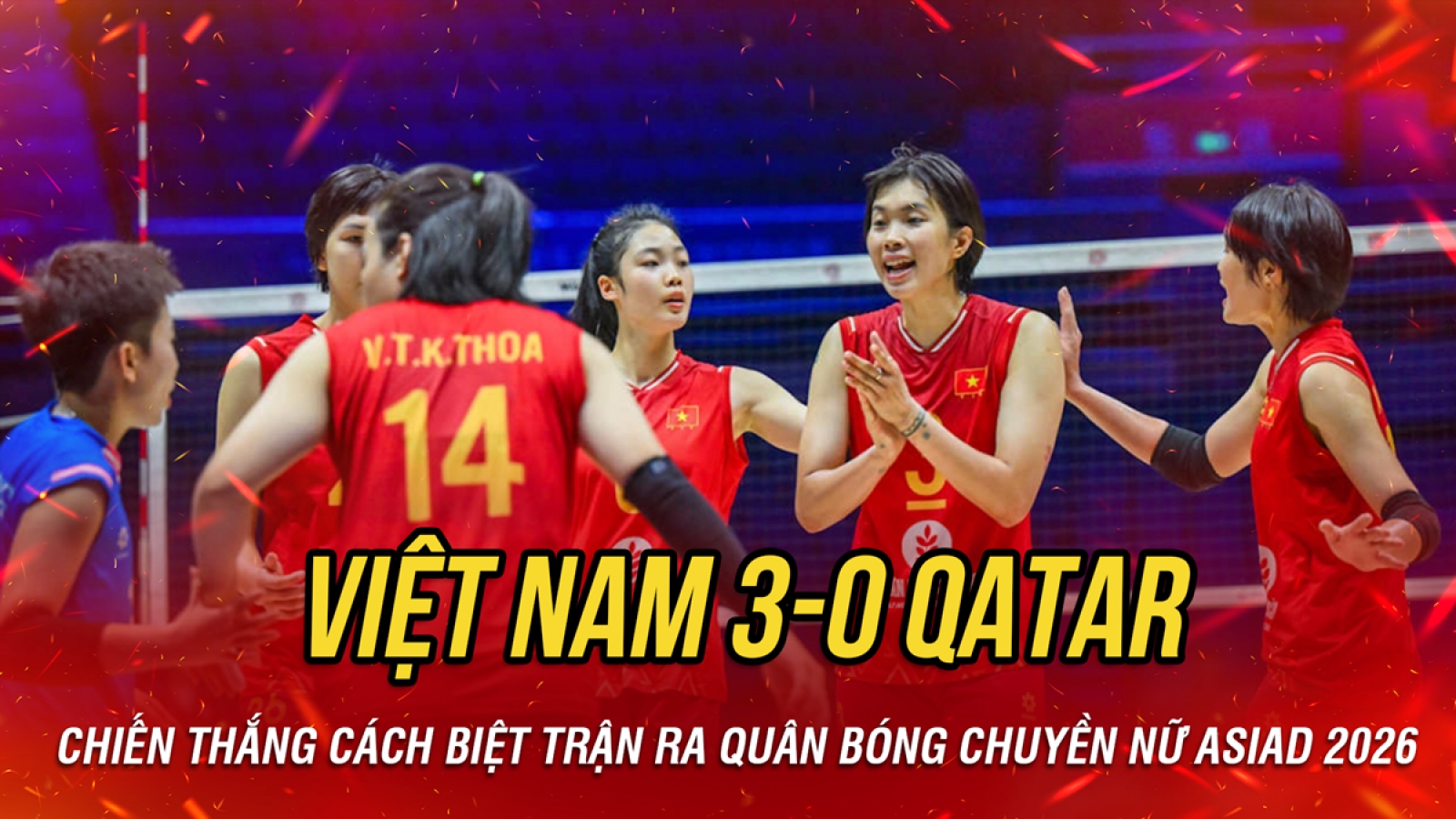 Kết quả bóng chuyền nữ hôm nay 16/9: ĐT Việt Nam ra quân thuận lợi ở ASIAD 20