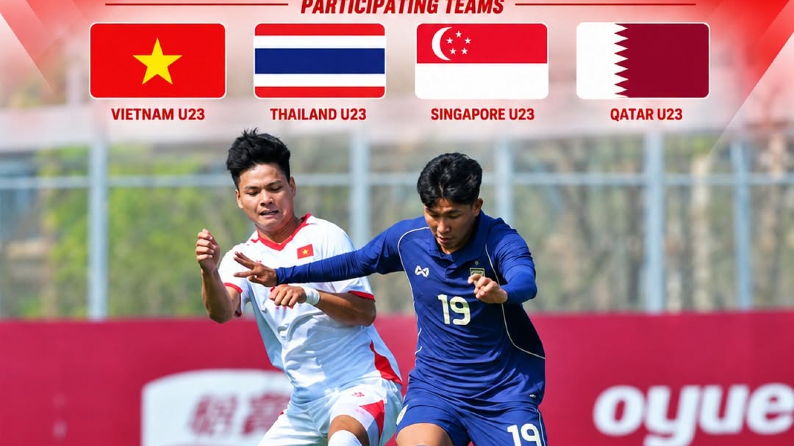 Vietnam to face Thailand at international U-23 tournament in Pleiku
