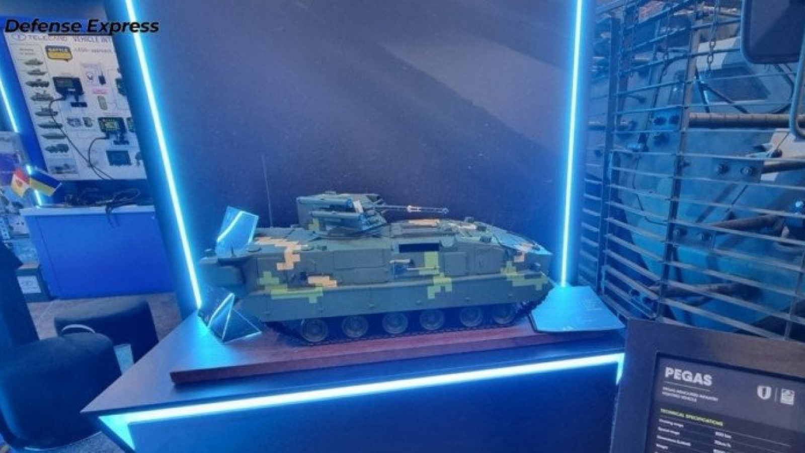 Ukraine trình làng xe chiến đấu bộ binh Pegas 35 tấn