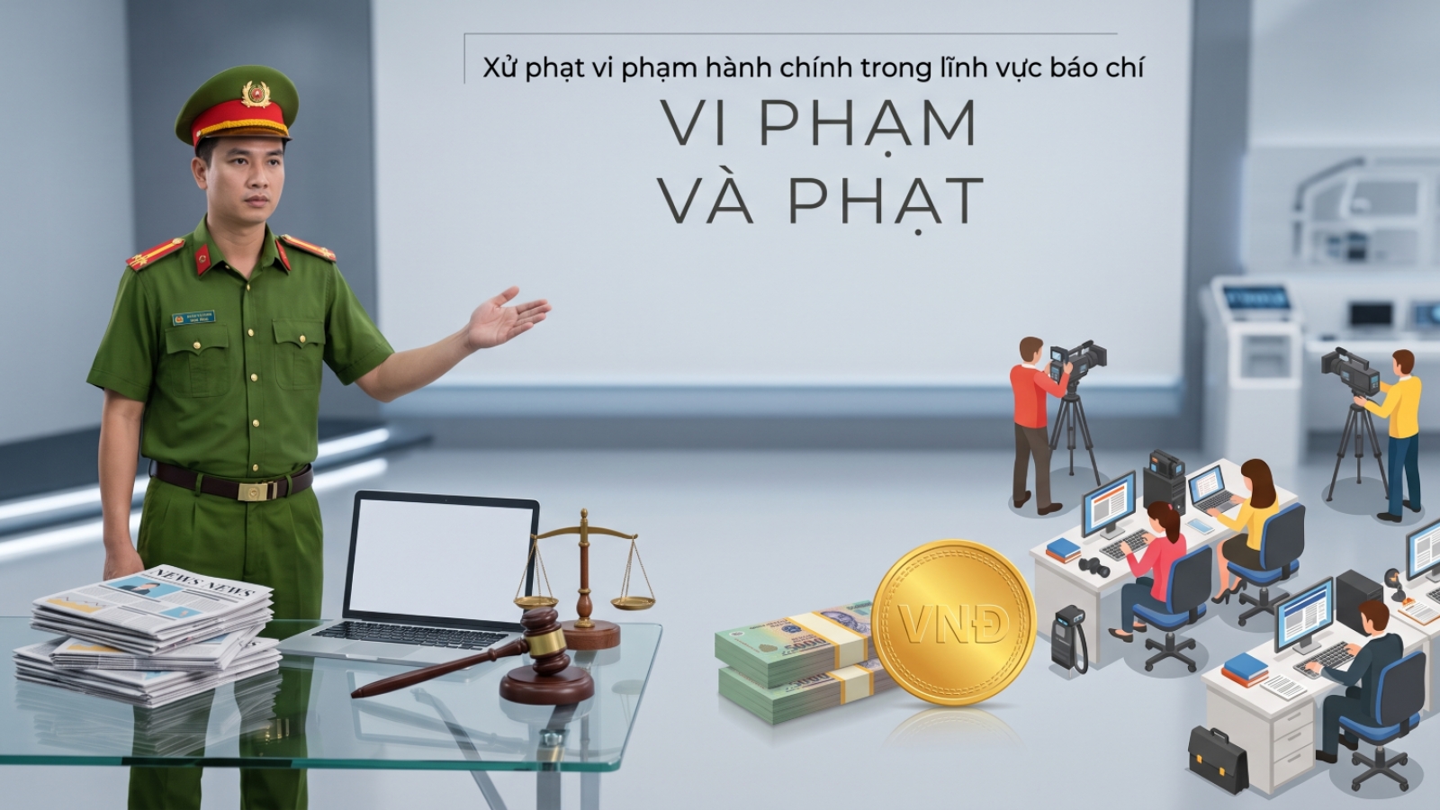 Phạt tối đa đến 500 triệu đồng đối với vi phạm hành chính trong lĩnh vực báo chí
