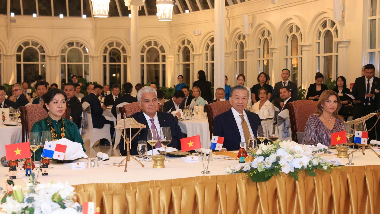 Tổng Bí thư, Chủ tịch nước Tô Lâm chủ trì chiêu đãi Tổng thống Panama