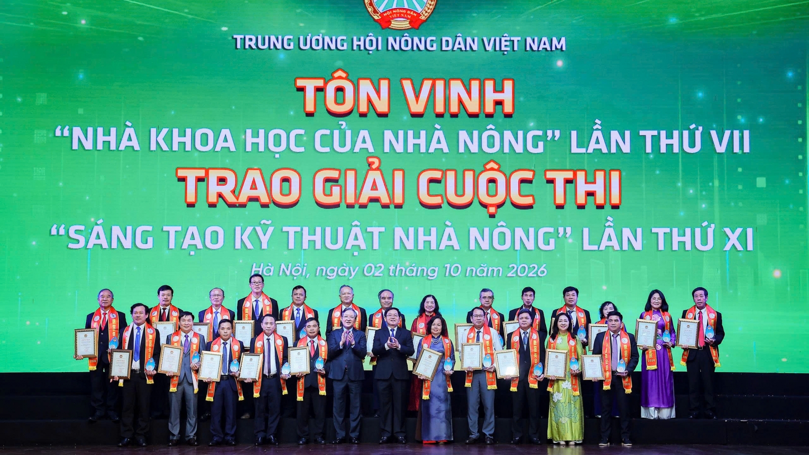 Tôn vinh 42 “Nhà khoa học của Nhà nông” năm 2026