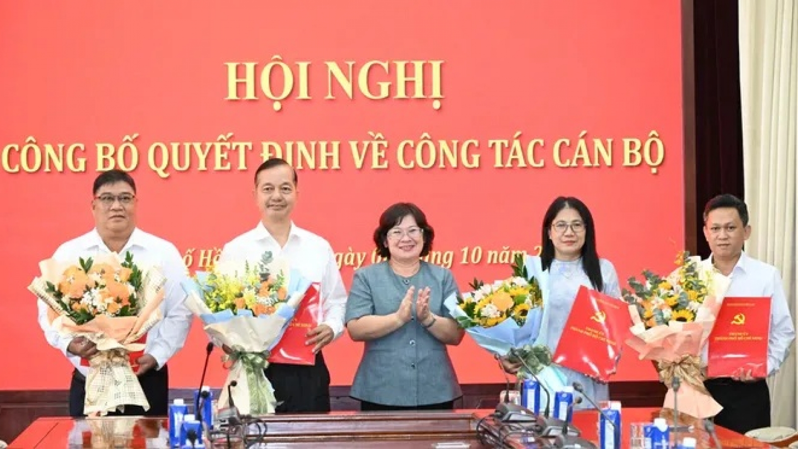 TP.HCM công bố quyết định về công tác cán bộ