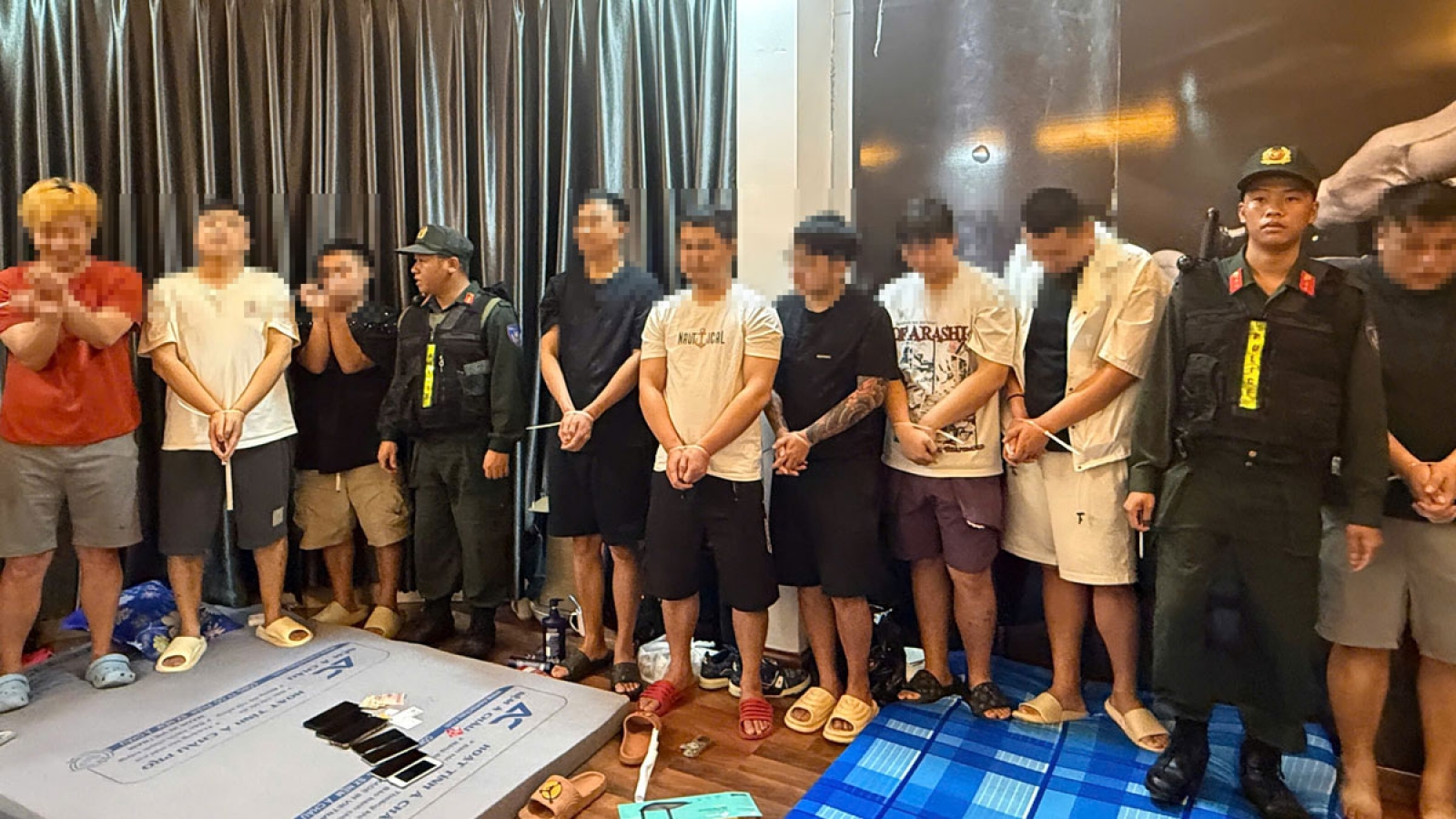 Phát hiện nhiều người nước ngoài cư trú bất hợp pháp, lập cơ sở lừa đảo qua mạng