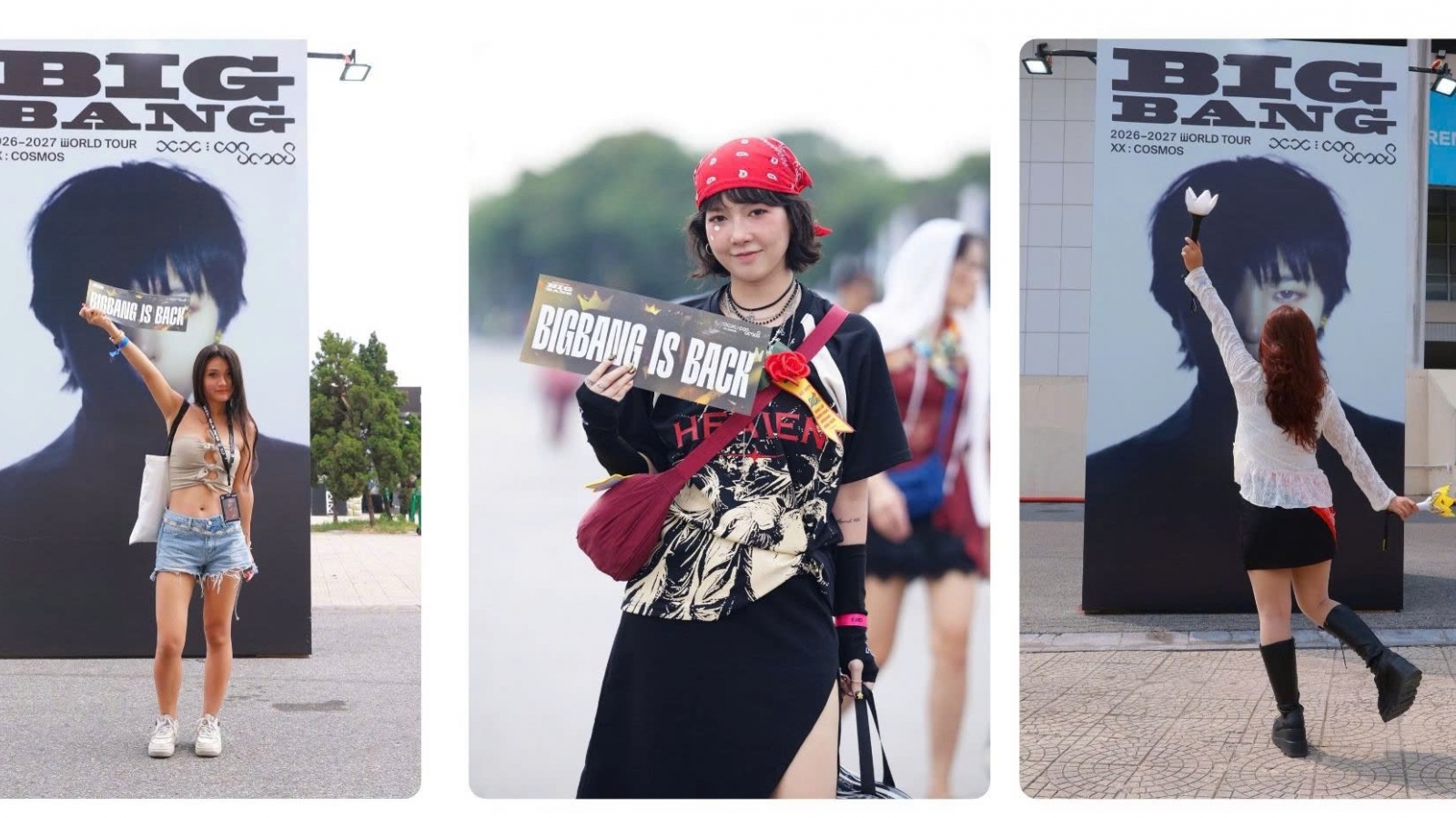 Fan BIGBANG biến Mỹ Đình thành “sàn diễn thời trang” trước giờ G
