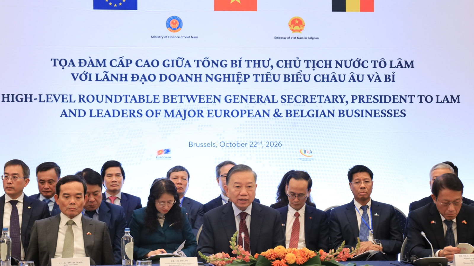 Tổng Bí thư, Chủ tịch nước Tô Lâm đề nghị nâng cấp thương mại Việt Nam-EU