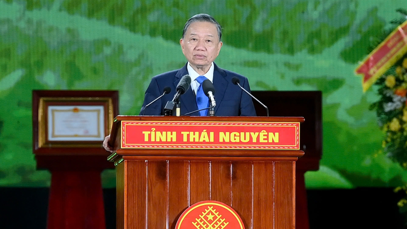 Tổng Bí thư, Chủ tịch nước Tô Lâm dự kỷ niệm 195 năm thành lập tỉnh Thái Nguyên